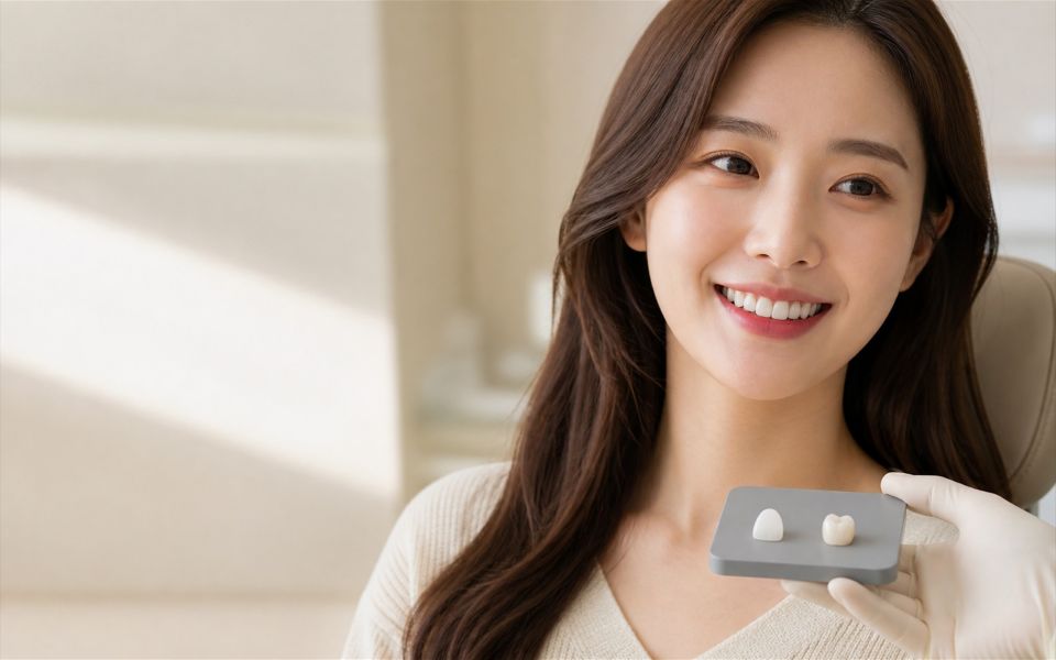라미네이트와 올세라믹 크라운 비교 — 앞니 보철을 정하는 기준